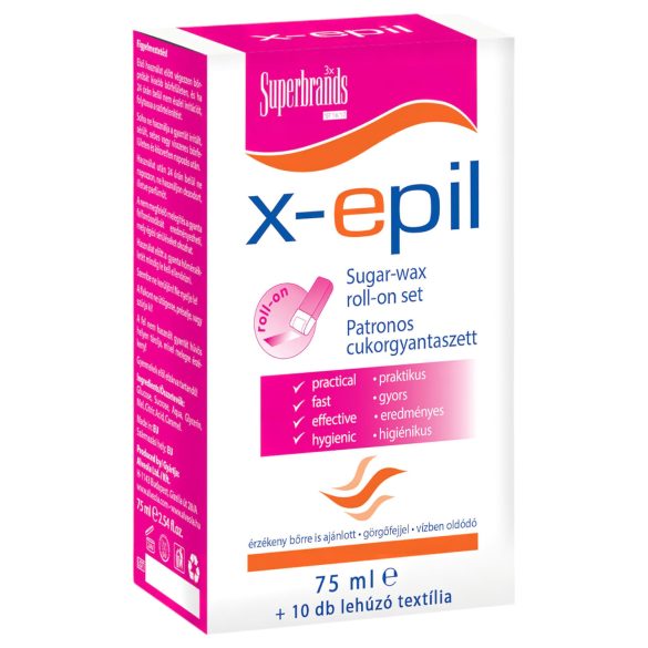 X-Epil - patruunasokerivahaussetti
