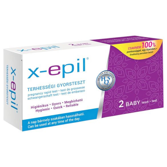 X-Epil - Raskaustesti (2 kpl)