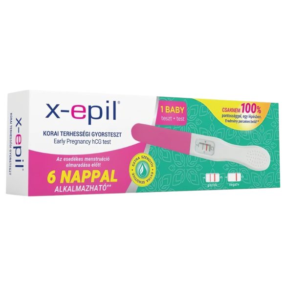X-Epil varhainen raskaustesti (1 kpl)