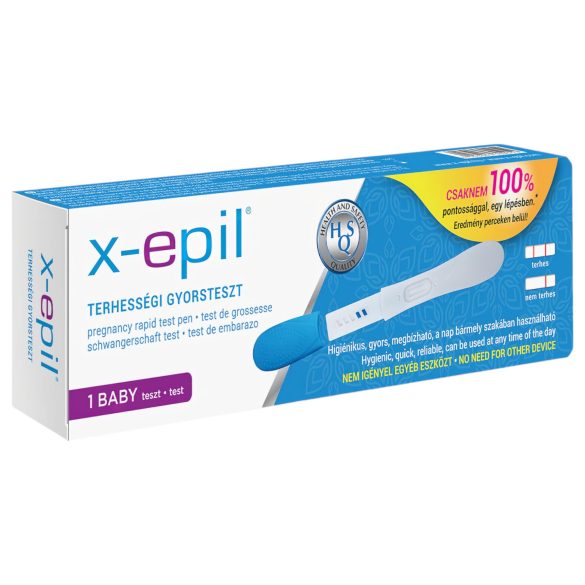 X-Epil - Raskaustesti Kynä (1 kpl)