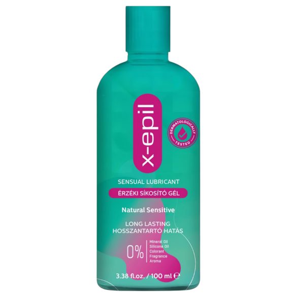 X-Epil Natural Sensitive - liukuvoide intiimiin herkälle iholle 100ml
