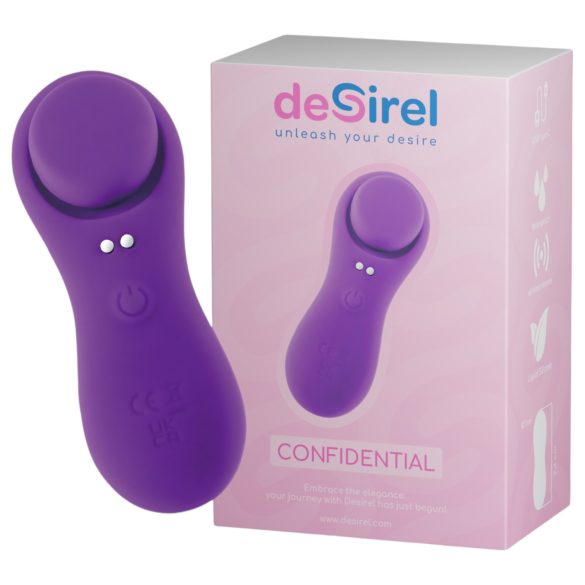 Desirel Confidential - älykäs alushousuvibraattori (liila)