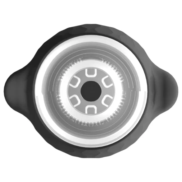 Lonely Anne - akullinen vibroiva ja imevä masturbointilaite - musta