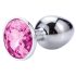 Desirel Pink Jewel S - anustappi (hopea-pinkki)