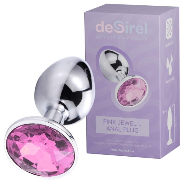 Desirel Pink Jewel L - anustappi (hopea-vaaleanpunainen)