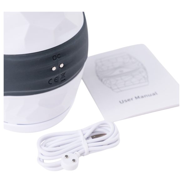 Desirel Grip Master - tiukka masturbaattori - harmaa