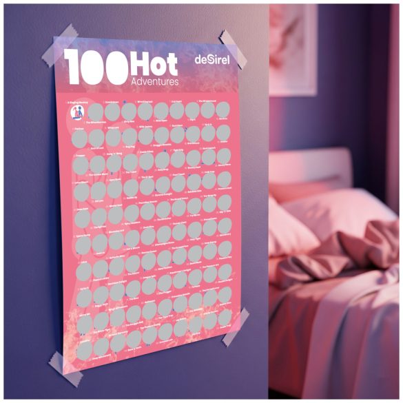 Desirel - 100 seksiasentoa raaputettava juliste peli