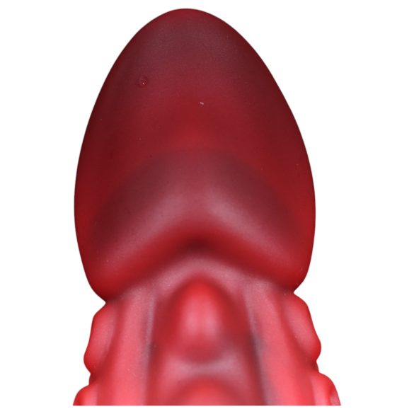 OgazR - lonkero dildo - 19cm - punainen