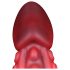 OgazR - mustekala dildo - 19 cm (punainen)