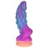 OgazR - hehkuva lohikäärmedildo - 22cm (violetti-pinkki)