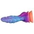 OgazR - hehkuva lohikäärmedildo - 22cm (violetti-pinkki)