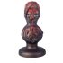 OgazR - Pyöreä anaalidildo - 10,5 cm (musta)