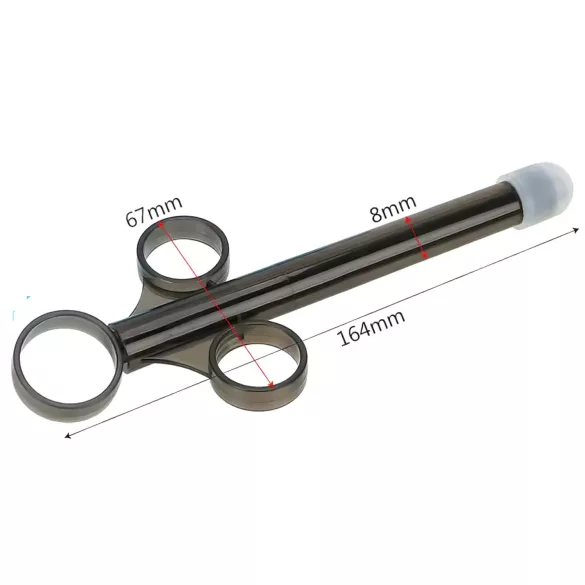 Liukuvoide - annosteluruisku - musta