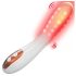 IntiGlow - LED G-piste-vibraattori nuorentavaan vaikutukseen (valkoinen)