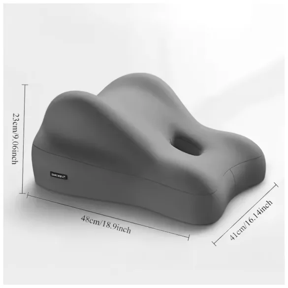Desirel Magic Pillow - Muistivaahtotyyny dildotelineellä (harmaa)
