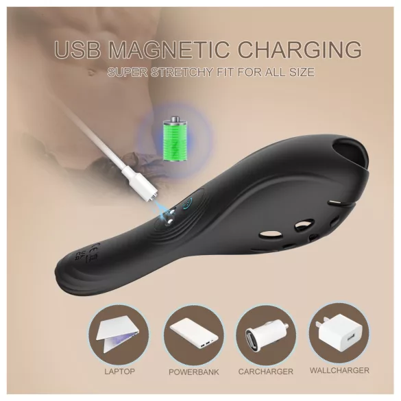 Biu-Biu - penisvibraattori - musta