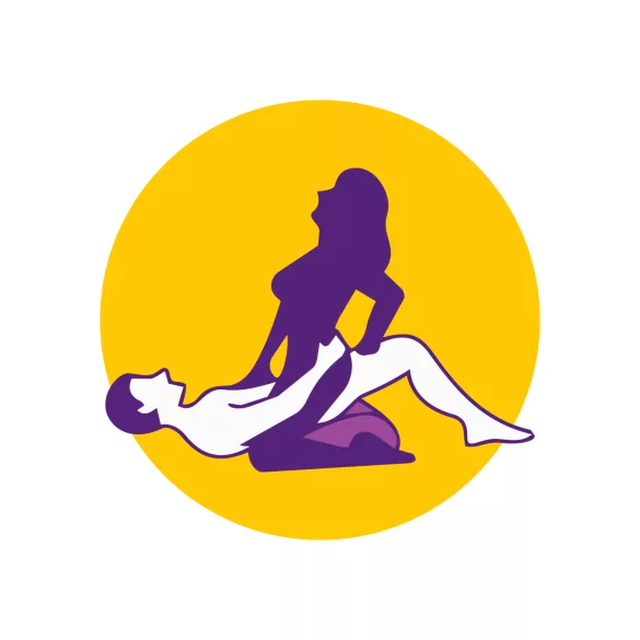 Desirel Magic Pillow - sydämenmuotoinen seksityyny (punainen)