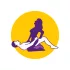 Desirel Magic Pillow - sydämenmuotoinen seksityyny (punainen)