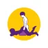 Desirel Magic Pillow - sydämenmuotoinen seksityyny (punainen)
