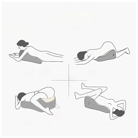 Magic Pillow - Muistivaahtotyyny dildo­pidikkeellä (pinkki)