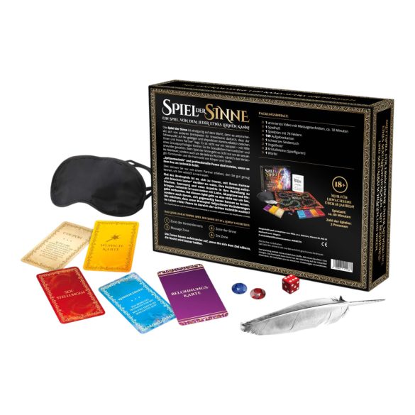 Aistien peli - aikuisten seksipeli - saksankielinen