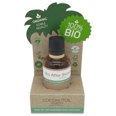   Coconutoil - Bio karvanpoisto- ja parranajon jälkeinen öljy 50ml