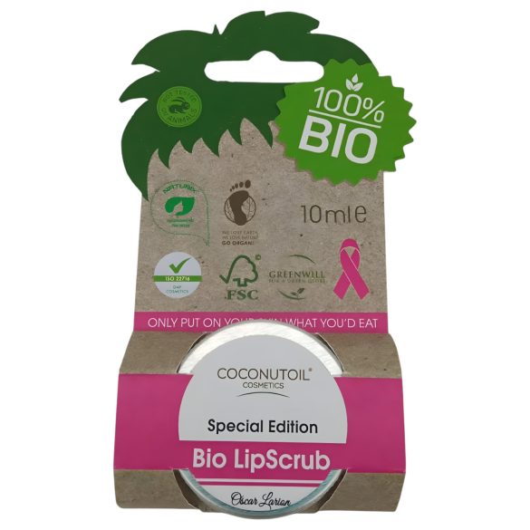 Coconutoil - huulten kuorinta - bio - 10ml