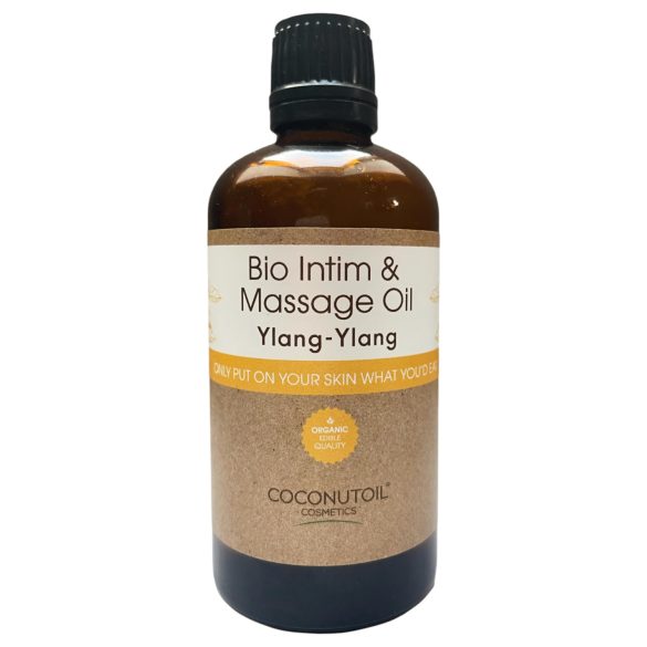 Coconutoil - Luomu Intiimi & Hierontaöljy Ylang-Ylang (80ml)