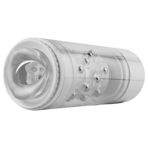 PDX Roto-Bator - vibraattori suihinmasturbaattori - valkoinen