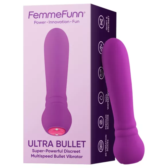 FemmeFunn - vibraattori - tehokas bullet - violetti