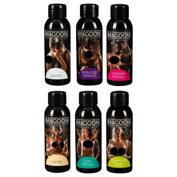 Magoon – Hierontaöljysetti (6 x 50 ml)