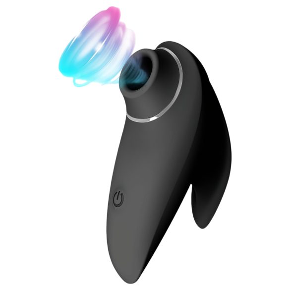 AlvUp - klitoriskiihotin värisevä ilmalla - musta