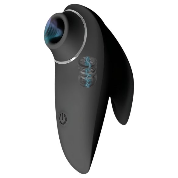 AlvUp - klitoriskiihotin värisevä ilmalla - musta