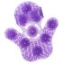 Rullapallohierontalaite - hierontakäsiosa (violetti)