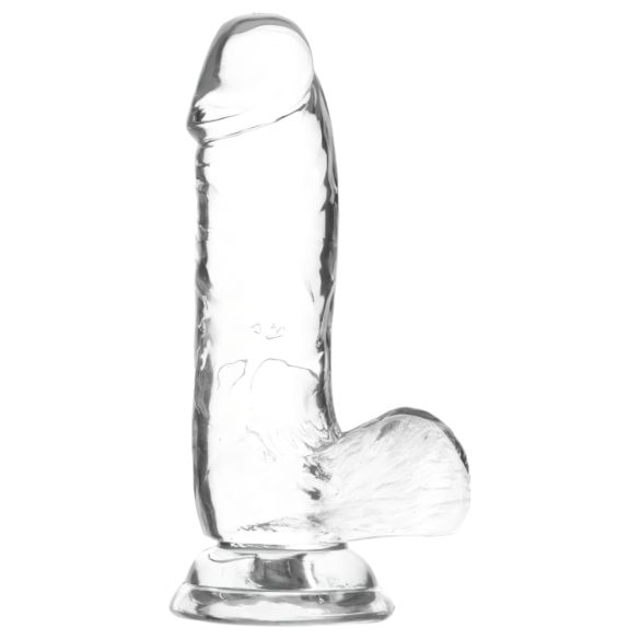 Addiction Crystal - imukuppidildo (läpinäkyvä) - 15cm