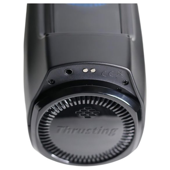 Leten SM320 - miesten mastubaattori äänellä ja lämmityksellä - musta