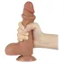 Lovetoy Sliding-Skin - realistinen dildo kiveksillä