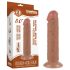 Lovetoy Sliding-Skin - realistinen tapcup dildo - kaksikerroksinen 20 cm - nude