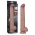 Lovetoy - kaksikerroksinen XXL dildo - 36,5 cm - (luonnollinen)