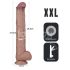 Lovetoy - realistinen XXL dildo - kaksikerroksinen - 36,5 cm - luonnollinen