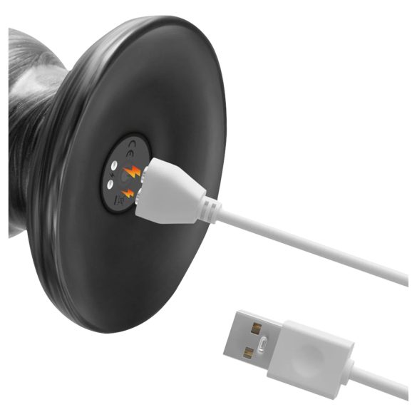 Lovetoy King Sized - jättikokoinen vibraattori - 32 cm (harmaa)