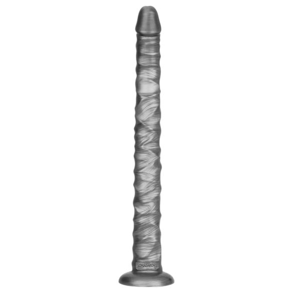 Lovetoy King Size - extra suuri vibraattori - 40,5 cm (harmaa)