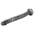 Lovetoy King Size - extra suuri vibraattori - 40,5 cm (harmaa)
