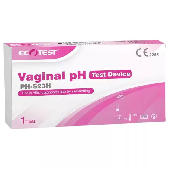 Emättimen pH-pikatesti kotikäyttöön (1 kpl)