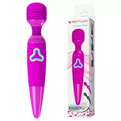 Pretty Love Wand - ladattava hierontavibraattori (violetti)