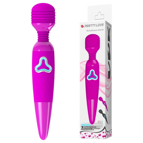 Pretty Love Wand - ladattava hieromasauva (liila)