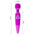 Pretty Love Wand - ladattava hieromasauva (liila)