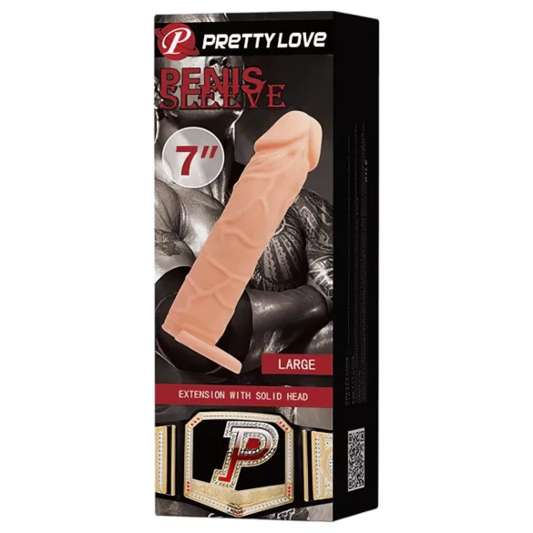 Pretty Love - penisrengas ja päällyskotelo - luonnollinen