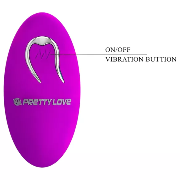 Pretty Love Algernon - parivibraattori kaukosäätimellä - ladattava, violetti
