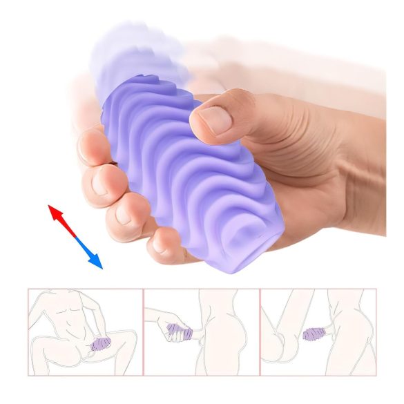 Pretty Love Romantic - masturboiva muna - violetti - 1 kpl